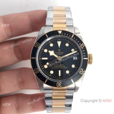 Baselworld Tudor Heritage Black Bay 79230B Men Watch Two Tone Case